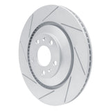 Dynamic Friction 2004-2018 Audi S8 Rear Left Slotted Geoperformance Rotor by Dynamic Friction Company 810-73046L