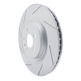 Dynamic Friction 2011-2018 Audi S8 Rear Left Slotted Geoperformance Rotor by Dynamic Friction Company 810-73063L