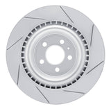 Dynamic Friction 2011-2018 Audi S8 Rear Left Slotted Geoperformance Rotor by Dynamic Friction Company 810-73063L