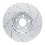 Dynamic Friction 2011-2017 Audi A4 Quattro Front Left Slotted Geoperformance Rotor by Dynamic Friction Company 810-73065L