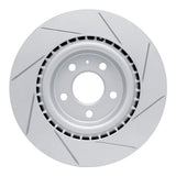 Dynamic Friction 2008-2025 Audi A6 Quattro Rear Left Slotted Geoperformance Rotor by Dynamic Friction Company 810-73066L