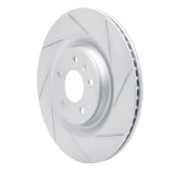 Dynamic Friction 2008-2026 Audi A4 (Mexico) Rear Right Slotted Geoperformance Rotor by Dynamic Friction Company 810-73066R