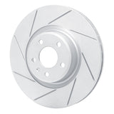 Dynamic Friction 2016-2025 Audi Q5 Sportback Front Left Slotted Geoperformance Rotor by Dynamic Friction Company 810-73080L