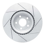 Dynamic Friction 2016-2025 Audi Q5 Sportback Front Left Slotted Geoperformance Rotor by Dynamic Friction Company 810-73080L
