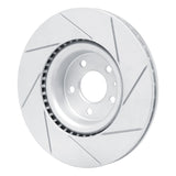 Dynamic Friction 2016-2025 Audi Q5 Sportback Front Left Slotted Geoperformance Rotor by Dynamic Friction Company 810-73080L