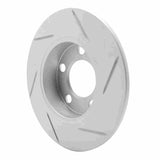 Dynamic Friction 1998-2024 Audi TT Rear Left Slotted Geoperformance Rotor by Dynamic Friction Company 810-74019L