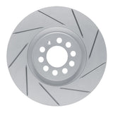 Dynamic Friction 2000-2006 Audi TT Front Right Slotted Geoperformance Rotor by Dynamic Friction Company 810-74021R