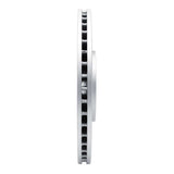 Dynamic Friction 2000-2006 Audi TT Front Right Slotted Geoperformance Rotor by Dynamic Friction Company 810-74021R