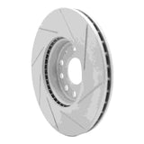 Dynamic Friction 2005-2025 Audi A3 Front Left Slotted Geoperformance Rotor by Dynamic Friction Company 810-74028L