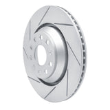 Dynamic Friction 2006-2025 Audi RS3 Rear Left Slotted Geoperformance Rotor by Dynamic Friction Company 810-74030L
