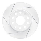 Dynamic Friction 2005-2025 Audi A3 Quattro Rear Left Slotted Geoperformance Rotor by Dynamic Friction Company 810-74031L