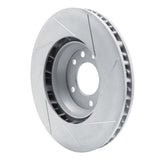 Dynamic Friction 2003-2015 Audi Q7 Right Front Slotted Geoperformance Rotor by Dynamic Friction Company 810-74052D