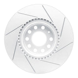 Dynamic Friction 2005-2025 Audi TT Quattro Front Left Slotted Geoperformance Rotor by Dynamic Friction Company 810-74053L