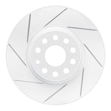 Dynamic Friction 2005-2025 Audi TT Quattro Front Left Slotted Geoperformance Rotor by Dynamic Friction Company 810-74053L
