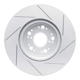 Dynamic Friction 1995-2000 Lexus LS400 Front Left Slotted Geoperformance Rotor by Dynamic Friction Company 810-75008L