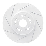 Dynamic Friction 1995-2000 Lexus LS400 Front Left Slotted Geoperformance Rotor by Dynamic Friction Company 810-75008L