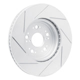 Dynamic Friction 1995-2000 Lexus LS400 Front Left Slotted Geoperformance Rotor by Dynamic Friction Company 810-75008L