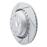 Dynamic Friction 2007-2017 Lexus LS460 Left Rear Slotted Geoperformance Rotor by Dynamic Friction Company 810-75021D