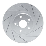 Dynamic Friction 1993-1998 Toyota Supra Left Front Slotted Geoperformance Rotor by Dynamic Friction Company 810-76062D