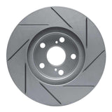 Dynamic Friction 2000-2010 Pontiac Vibe Front Left Slotted Geoperformance Rotor by Dynamic Friction Company 810-76068L