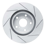 Dynamic Friction 2006-2020 Lexus ES300h Front Left Slotted Geoperformance Rotor by Dynamic Friction Company 810-76080L