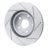Dynamic Friction 2006-2020 Lexus ES300h Front Left Slotted Geoperformance Rotor by Dynamic Friction Company 810-76080L