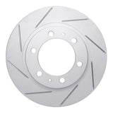 Dynamic Friction 2003-2023 Toyota Tacoma Front Left Slotted Geoperformance Rotor by Dynamic Friction Company 810-76128L