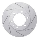 Dynamic Friction 2003-2023 Toyota Tacoma Front Right Slotted Geoperformance Rotor by Dynamic Friction Company 810-76128R