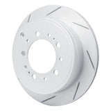 Dynamic Friction 2007-2022 Lexus LX570 Rear Left Slotted Geoperformance Rotor by Dynamic Friction Company 810-76137L