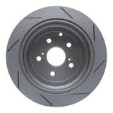 Dynamic Friction 2010-2020 Lexus RX350 Rear Left Slotted Geoperformance Rotor by Dynamic Friction Company 810-76141L