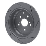 Dynamic Friction 2010-2020 Lexus RX350 Rear Left Slotted Geoperformance Rotor by Dynamic Friction Company 810-76141L