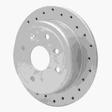 Dynamic Friction 2004-2010 Chevrolet Optra (Usa/Canada) Rear Left Drilled Geoperformance Rotor by Dynamic Friction Company 820-01011L