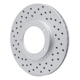 Dynamic Friction 1967-1988 Porsche 911 Front Left Drilled Geoperformance Rotor by Dynamic Friction Company 820-02001L