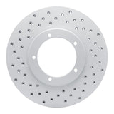 Dynamic Friction 1967-1988 Porsche 911 Front Left Drilled Geoperformance Rotor by Dynamic Friction Company 820-02001L