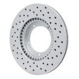 Dynamic Friction 1967-1988 Porsche 911 Front Left Drilled Geoperformance Rotor by Dynamic Friction Company 820-02001L