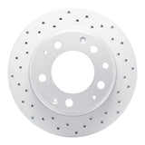 Dynamic Friction 1984-1989 Porsche 911 Rear Left Drilled Geoperformance Rotor by Dynamic Friction Company 820-02017L