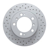 Dynamic Friction 1997-2004 Porsche Boxster Rear Left Drilled Geoperformance Rotor by Dynamic Friction Company 820-02029L