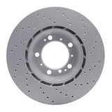Dynamic Friction 1999-2023 Porsche 911 Right Rear Drilled Geoperformance Rotor by Dynamic Friction Company 820-02066D