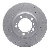 Dynamic Friction 1999-2023 Porsche 911 Right Rear Drilled Geoperformance Rotor by Dynamic Friction Company 820-02066D