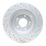 Dynamic Friction 2010-2016 Hyundai Genesis Coupe Rear Left Drilled Geoperformance Rotor by Dynamic Friction Company 820-03033L