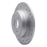 Dynamic Friction 2009-2020 Genesis G80 Rear Left Drilled Geoperformance Rotor by Dynamic Friction Company 820-03039L