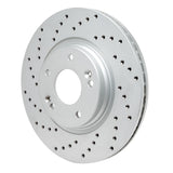 Dynamic Friction 2015-2025 Hyundai Elantra Front Left Drilled Geoperformance Rotor by Dynamic Friction Company 820-03054L