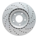 Dynamic Friction 2015-2025 Hyundai Elantra Front Left Drilled Geoperformance Rotor by Dynamic Friction Company 820-03054L