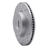 Dynamic Friction 2005-2007 Land Rover LR3 Front Right Drilled Geoperformance Rotor by Dynamic Friction Company 820-11013R