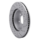 Dynamic Friction 2005-2007 Land Rover LR3 Front Right Drilled Geoperformance Rotor by Dynamic Friction Company 820-11013R
