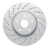 Dynamic Friction 2005-2020 Subaru WRX STI Front Left Drilled Geoperformance Rotor by Dynamic Friction Company 820-13016L