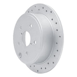 Dynamic Friction 2015-2021 Subaru WRX Rear Left Drilled Geoperformance Rotor by Dynamic Friction Company 820-13024L
