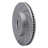 Dynamic Friction 2015-2019 Subaru Legacy Front Left Drilled Geoperformance Rotor by Dynamic Friction Company 820-13026L