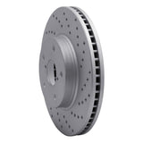 Dynamic Friction 2015-2019 Subaru Legacy Front Right Drilled Geoperformance Rotor by Dynamic Friction Company 820-13026R