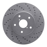 Dynamic Friction 2015-2019 Subaru Legacy Front Right Drilled Geoperformance Rotor by Dynamic Friction Company 820-13026R